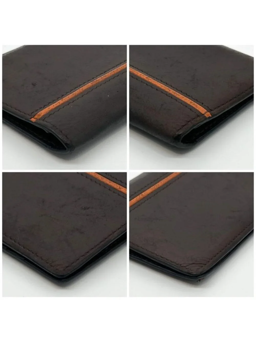 Hermes 2009: Card Case Brown Leather Business Holder